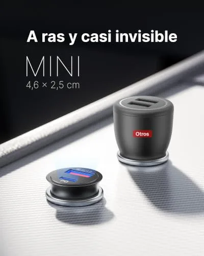 INIU ▫️ Carregador para carro de 60 W, carregador rápido para automóvel, acessórios 5