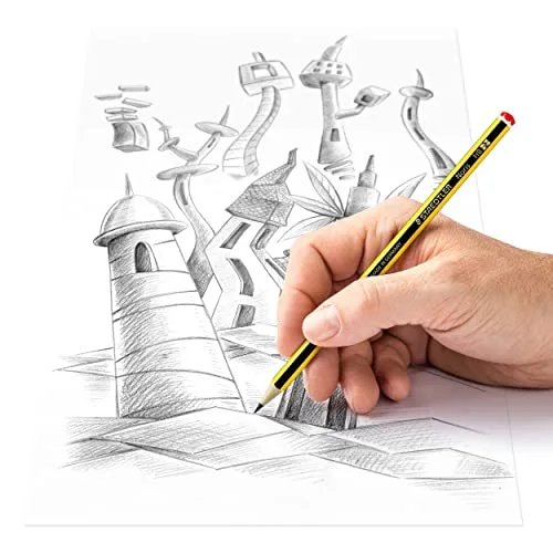 STAEDTLER ▫️ Noris 120 Conjunto escolar – 3 HB, borracha e afiador 4