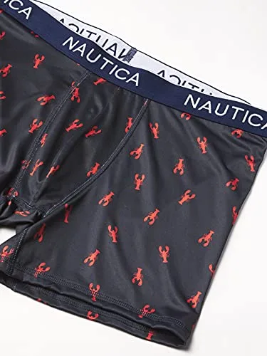 Nautica ▫️ Conjunto de 4 Micro Boxer Brief - Roupa interior masculina (Conjunto de 4) 2
