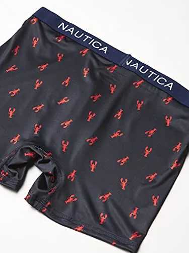Nautica ▫️ Conjunto de 4 Micro Boxer Brief - Roupa interior masculina (Conjunto de 4) 3