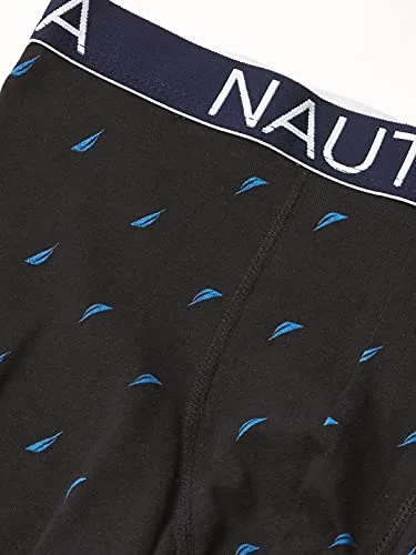 Nautica ▫️ Cuecas Elásticas de Algodão (4 unidades) Roupa interior masculina (Conjunto de 4) 2
