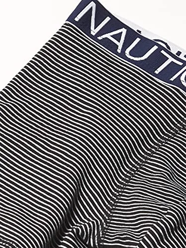 Nautica ▫️ Cuecas Elásticas de Algodão (4 unidades) Roupa interior masculina (Conjunto de 4) 3