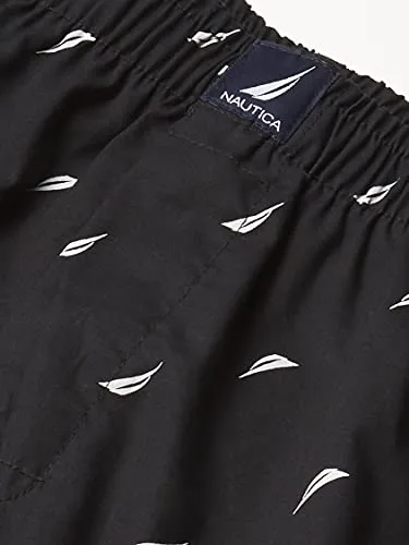 Nautica ▫️ Conjunto de 3 cuecas boxer de algodão para homem (Conjunto de 3) 3