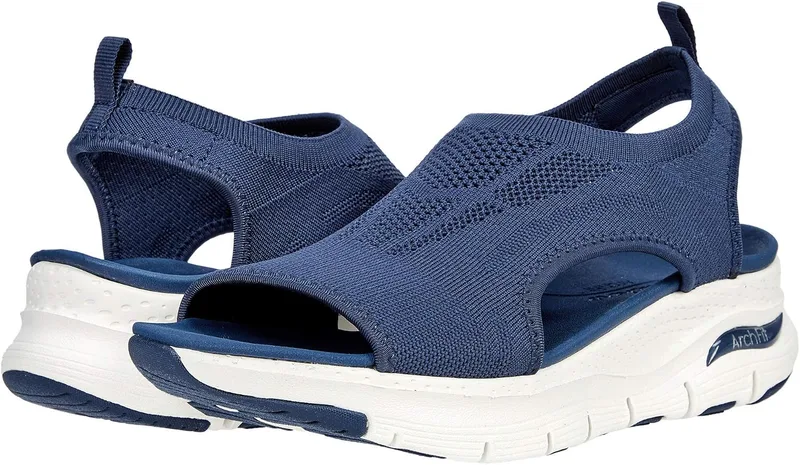 Skechers ▫️ Catchy Wave Ajuste do Arco: Onda cativante - Mulher