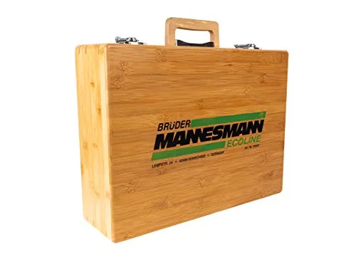 Mannesmann ▫️ Brüder Werkzeuge M29002 - Maleta de ferramentas (108 peças, bambu) 4