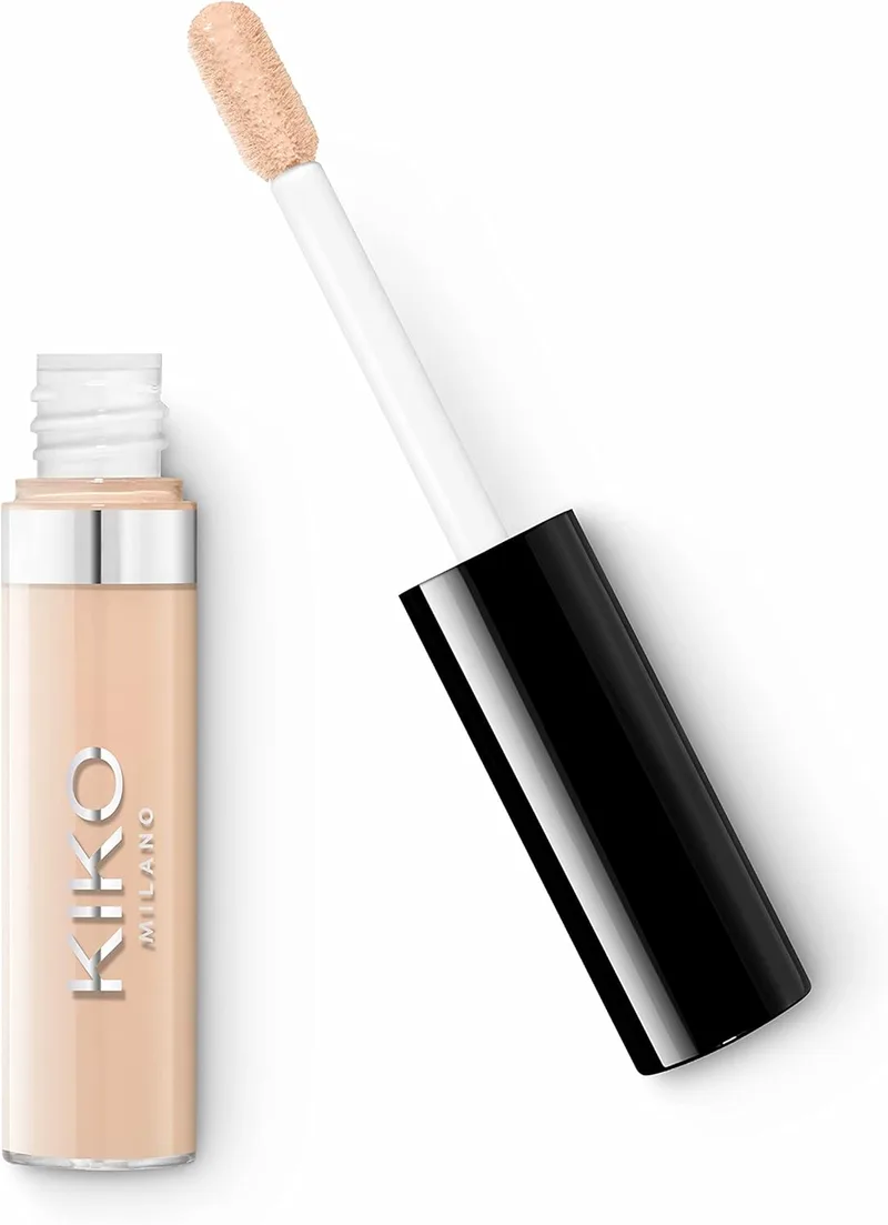 Kiko Milano ▫️ Long Lasting Liquid Eyeshadow 01 Sombra de Olhos Líquida de Longa Duração, Soft Cashmere