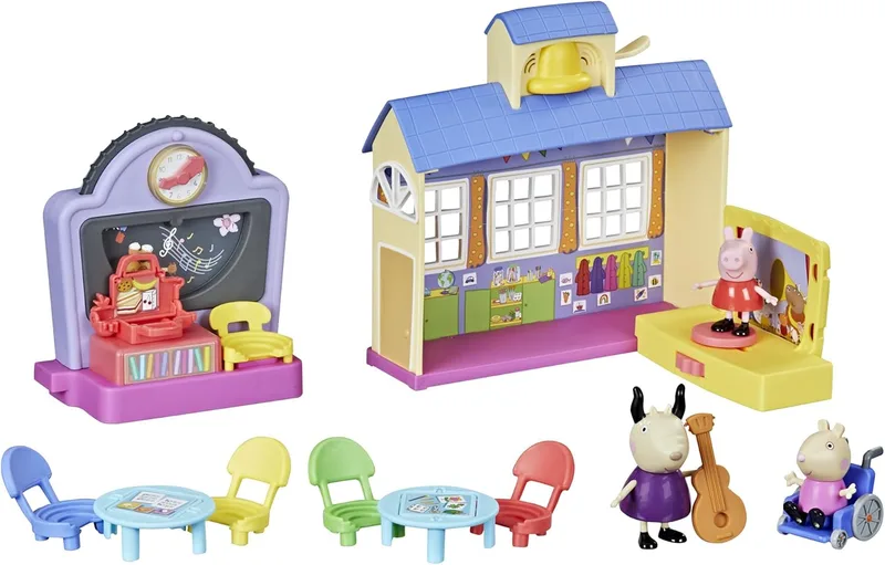 Peppa Pig ▫️ F2166 Conjunto de Jogos para Grupo, Multicolorido