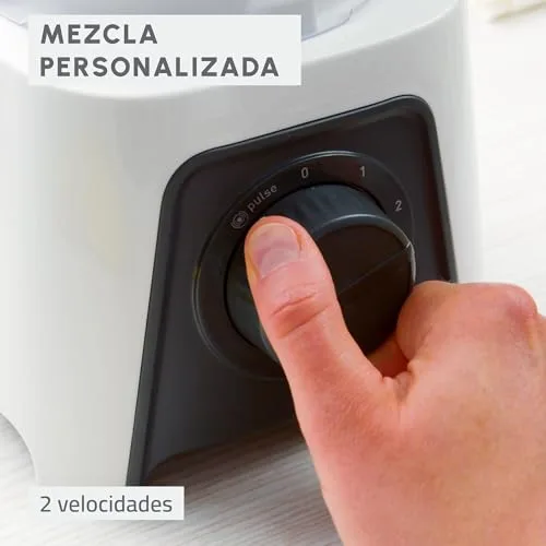 Moulinex ▫️ Blendeo+, Liquidificador de copo de 450 W, jarro de 1,5 L, branco 5