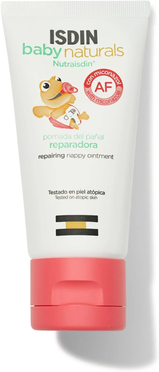 ISDIN ▫️ BabyNaturals Pomada para a dermatite das fraldas, 50 ml