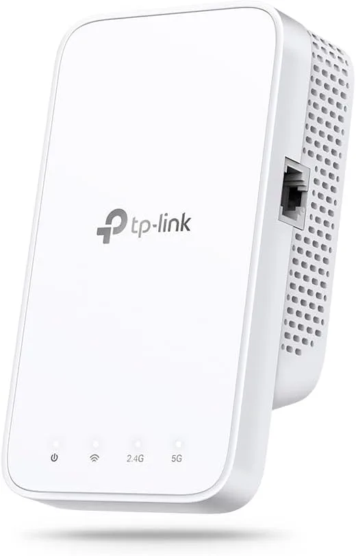 TP-Link ▫️ RE330 - Repetidor Wi-Fi 5 AC1200 de banda dupla, porta Ethernet | Amplificador de sinal Wi-Fi. Compatível com EasyMesh. Modo de ponto de acesso. Botão WPS para configuração fácil. Aplicação Tether.
