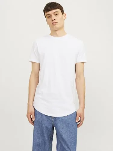 JACK & JONES ▫️ Camiseta lisa com gola redonda 2