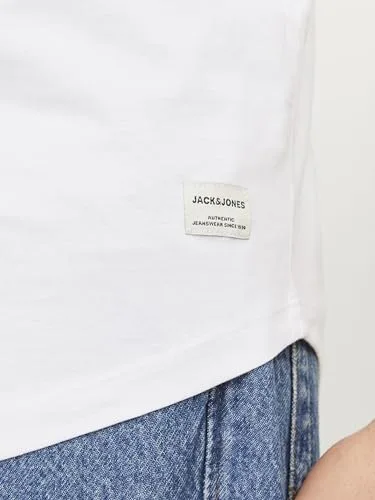JACK & JONES ▫️ Camiseta lisa com gola redonda 6