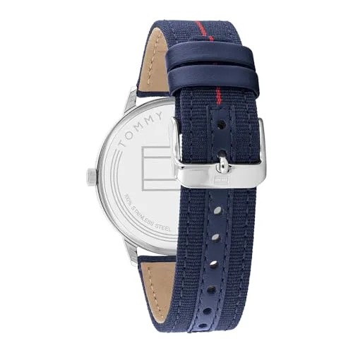 Tommy Hilfiger ▫️ Relógio analógico de quartzo para homem com bracelete em nylon azul-marinho - 1791844 3