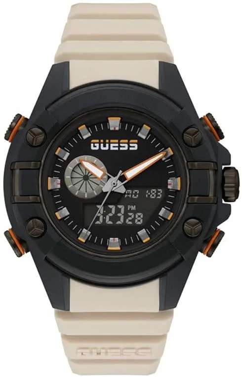 GUESS ▫️ Relógio analógico-digital de 47 mm