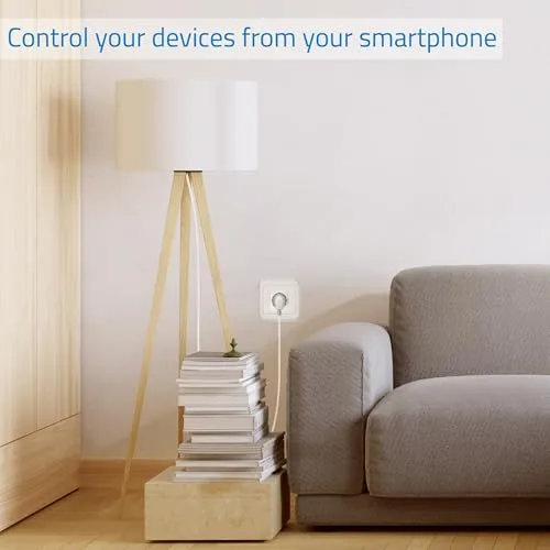 NIVIAN ▫️ Tomada Inteligente – Wi-Fi – Proteção contra sobretensão e controlo do consumo energético – Aplicação Tuya (tomada inteligente) 3