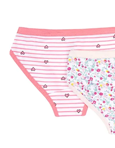 Chicco ▫️ Conjunto de cuecas para menina, Cuecas de algodão, Roupa interior para menina, Concebido em Itália 3