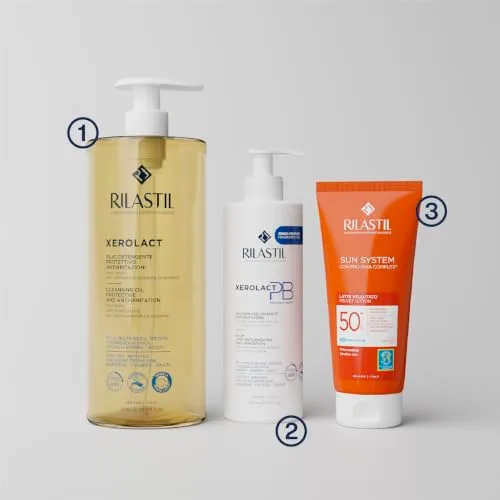 Rilastil ▫️ Sun System Velluto, Protetor Solar Corporal FPS 50+, 200 ml 5