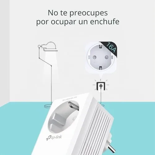 TP-Link ▫️ Kit TL-WPA7617 - Powerline Wi-Fi AC1200 AV1000, Plug & Play 6