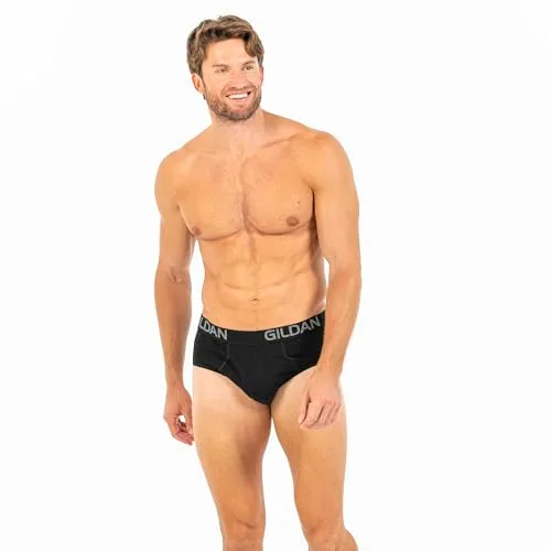 Gildan ▫️ Cuecas justas Cotton Stretch para homem (conjunto de 5) 2