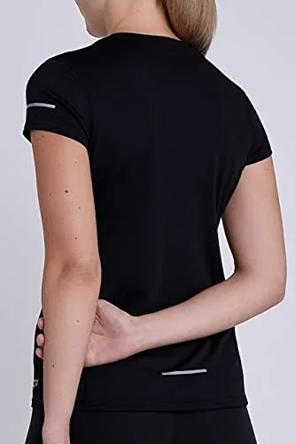 TCA ▫️ Camisola de manga curta Atomic de secagem rápida para treino no ginásio e corrida, para mulher 2