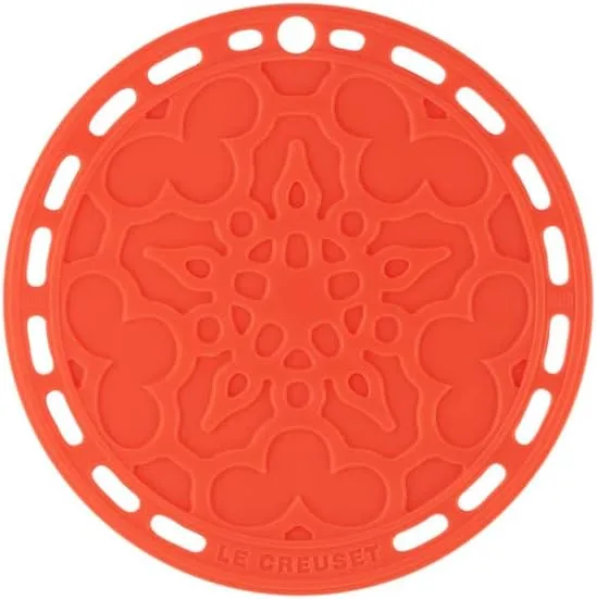 LE CREUSET ▫️ Protetor de Mesa French, Silicone, Resistente ao Calor até 250 graus Celsius, diâmetro 20 cm, Vulcânico, 93007300090000
