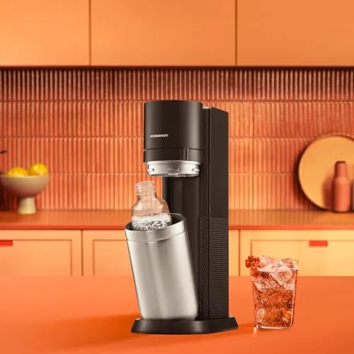 sodastream ▫️ Duo – Máquina para preparar água com gás e as suas bebidas favoritas, preta 3