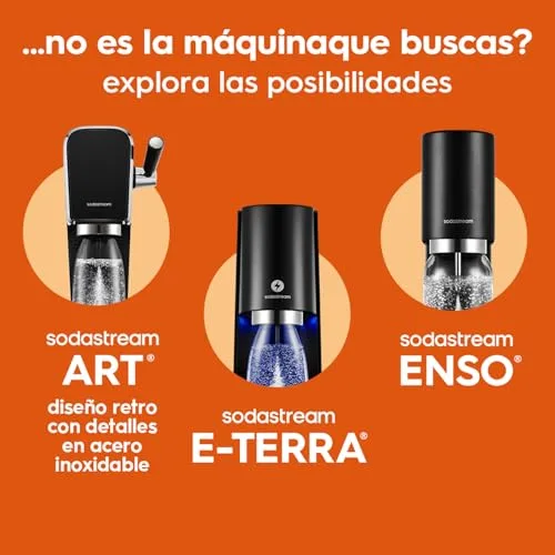 sodastream ▫️ Duo – Máquina para preparar água com gás e as suas bebidas favoritas, preta 5