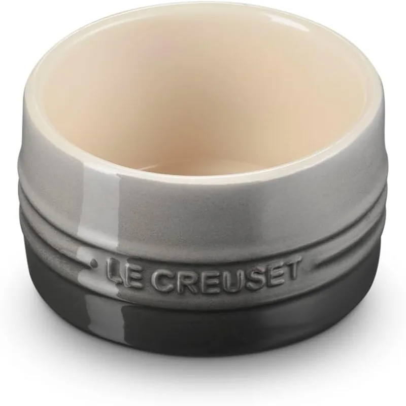 LE CREUSET ▫️ Taça empilhável em cerâmica de grés, 200 ml, Flint, 70403204440099