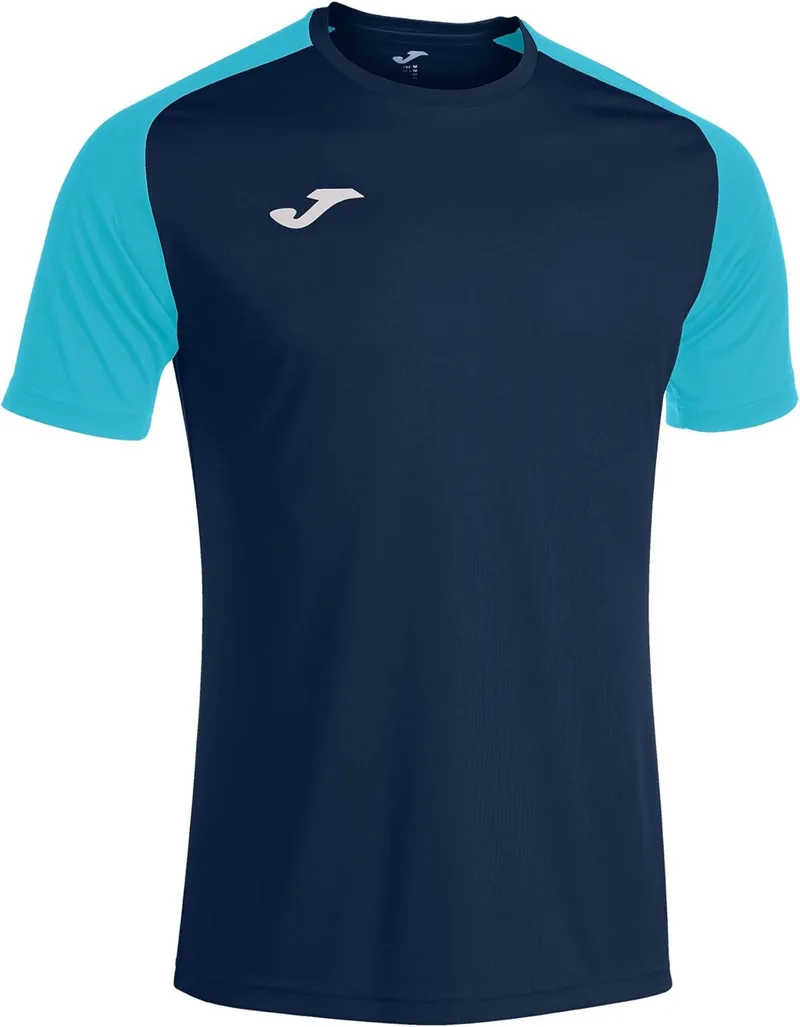Joma ▫️ T-Shirt desportiva de manga curta para homem, 7XS -2XL - Leve e respirável, ideal para todos os desportos - Academy IV