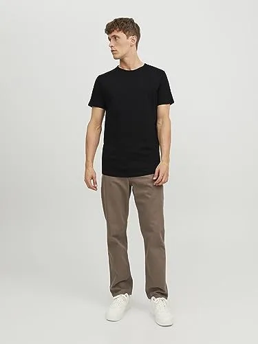 JACK & JONES ▫️ Camiseta lisa com gola redonda 4
