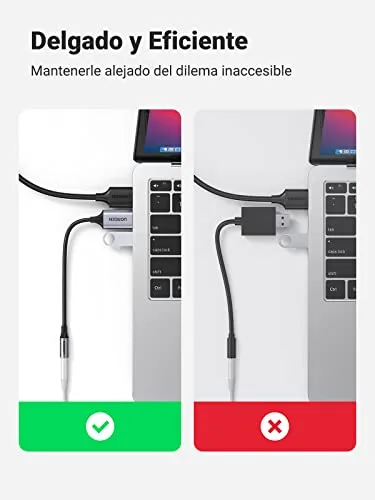 UGREEN ▫️ Adaptador de áudio USB para conector de 3,5 mm - Placa de som 3