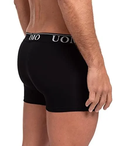 Channo ▫️ Boxers básicos de algodão, justos, de cor lisa, confortáveis e suaves. Conjunto de 6 boxers. Coleção UOMO 5