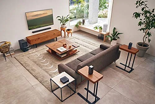 Sony ▫️ HT-S40R - Barra de som 5.1 (sistema de cinema em casa, colunas traseiras sem fios, 600 W, Dolby Digital, Bluetooth, som envolvente), preto 5