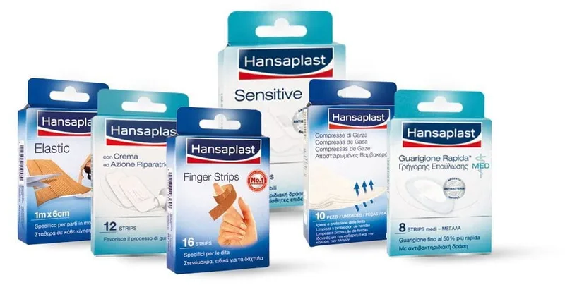 Hansaplast ▫️ Pensos Sensitive XL, pensos para a proteção de feridas de tamanho médio a grande, pensos hipoalergénicos e esterilizados, sem látex, 1 embalagem com 5 unidades de 6 x 7 cm 4