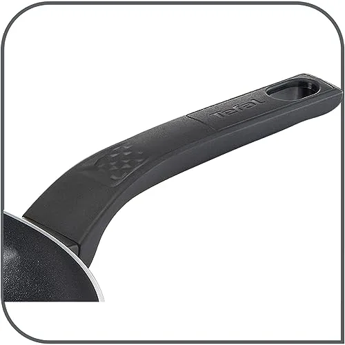 Tefal ▫️ Easy Cook & Clean B55519 Frigideira wok de 28 cm, com revestimento antiaderente, segura, indicador térmico, base estável, cozinha saudável, cor preta 2