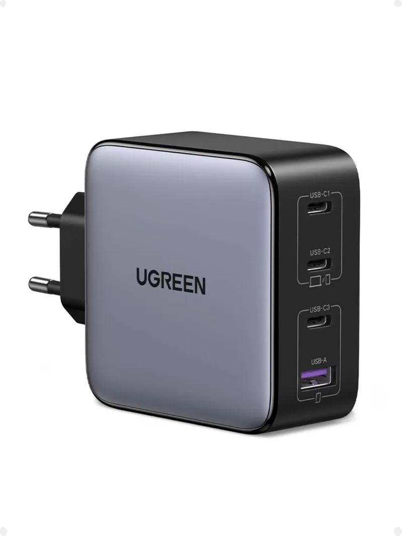 UGREEN ▫️ Carregador USB C Nexode 100W, carregamento rápido multi-dispositivo de 4 portas, compatível com Samsung Galaxy S25/S24/S23, iPhone 17 Pro MAX Air/16/15/14/13, MacBook Pro/Air, iPad e Steam Deck