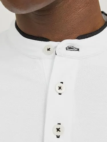 JACK & JONES ▫️ Camisa polo lisa com gola de polo 6