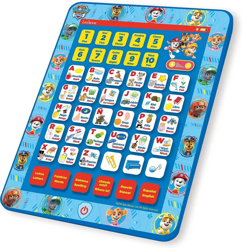 LEXIBOOK ▫️ Tableta Educativa «Patrulha Canina», JCPAD002PAi2