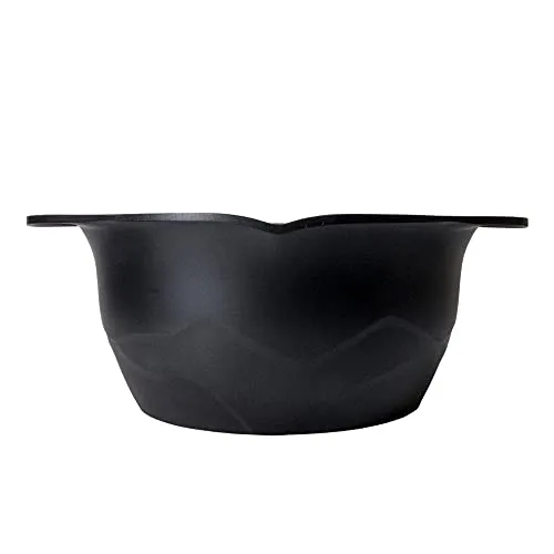 Moneta ▫️ Panela Lirica com 2 pegas e tampa, revestimento exterior preto acetinado antiaderente e resistente a riscos, adequada para todos os tipos de fogões, lavável na máquina de lavar louça, 24 cm 3