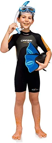CRESSI ▫️ Fato de Mergulho Med X JR Preto/Laranja 2,5 mm XL (14/15 anos) 4