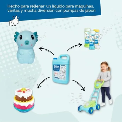 alldoro ▫️ Líquido para bombas de sabão, 1200 ml Pronto a usar, garrafa 6