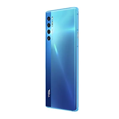 TCL ▫️ 20 Pro 5G 256 GB - Smartphone de 6,67" AMOLED FHD+ com NXTVISION (Snapdragon 750G 5G, 6 GB/256 GB, expansível com MicroSD, Dual SIM, câmaras de 48 MP + 16 MP + 5 MP + 2 MP, bateria de 4500 mAh, Android 11) Azul 3