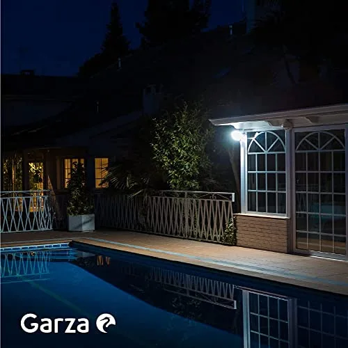 GARZA ▫️ Foco LED Design para iluminação exterior, 50 W, luz fria 6000 K, à prova de água IP65, 4750 lm, branco 5