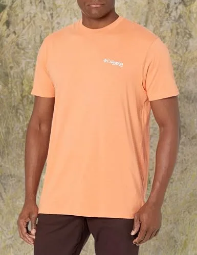 Columbia ▫️ Tech Trail – Camiseta estampada de manga curta para homem 3