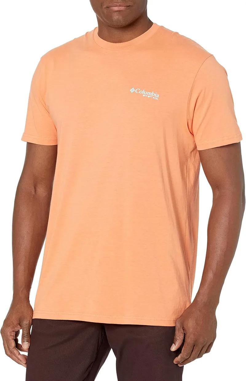 Columbia ▫️ Tech Trail – Camiseta estampada de manga curta para homem