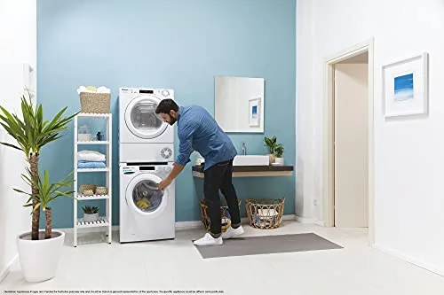 CANDY ▫️ Smart Pro CSOE H10A2TE-S, Secadora de 10 kg, Bomba de calor, Ecrã Smart Text, Wi-Fi, Aplicação hOn, 7 ciclos rápidos, Gaveta de condensação de 5 L, Passagem fácil, Início diferido de 24 horas, Branco 2
