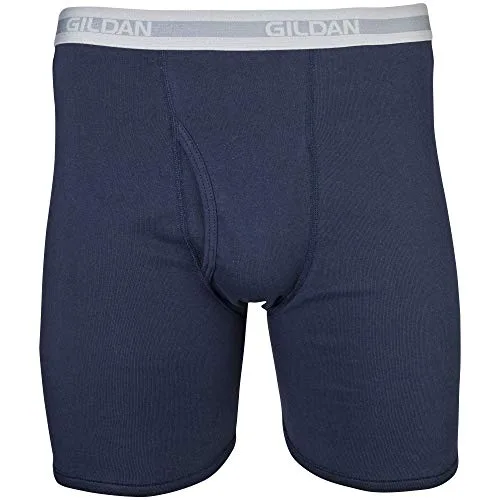 Gildan ▫️ Conjunto de 5 cuecas boxer masculinas Regular Leg (Multipack) 4