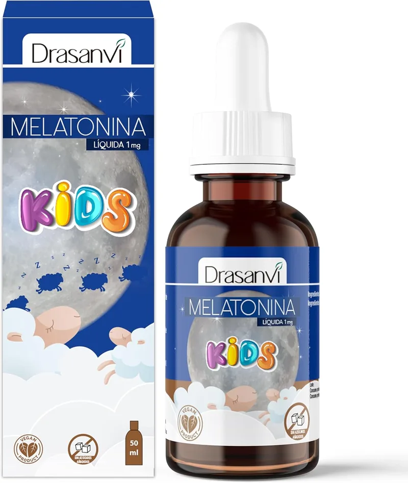 Drasanvi ▫️ MELATONINA LÍQUIDA PARA CRIANÇAS 50 ML 1 MG