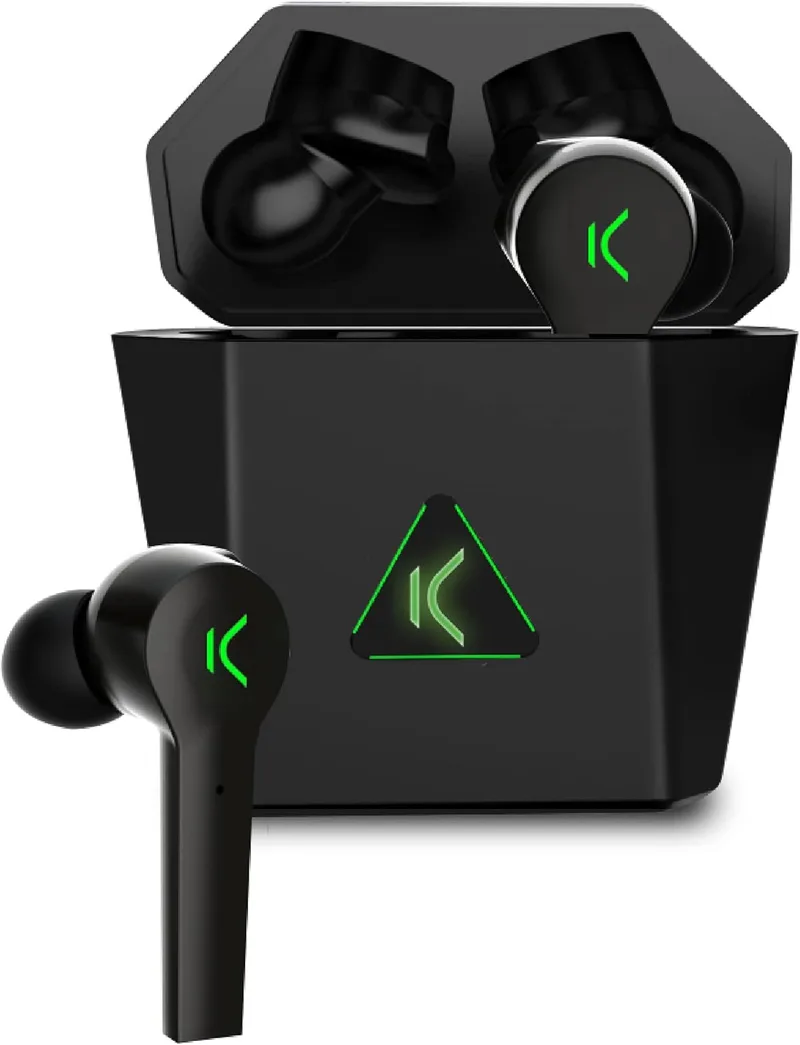 KSIX smart your tech ▫️ Auriculares sem fios para jogos KSIX Saga, auriculares sem fios com microfone para videojogos, desporto, PC, TV e telemóvel para música, chamadas
