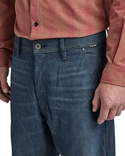 G-STAR ▫️ Calças de ganga para homem Grip 3D Relaxed Tapered 4